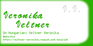 veronika veltner business card